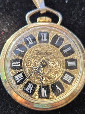 Vintage Sinclair Swiss Pendant/Pocket watch with Roman Numerals
